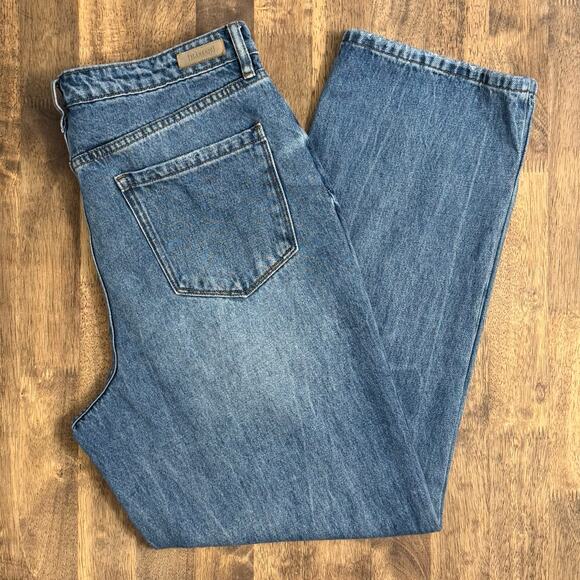 Blank NYC Howard Mid-Rise Loose Fit Distressed Denim Jean Blue Women's Size 31 - Picture 9 of 9